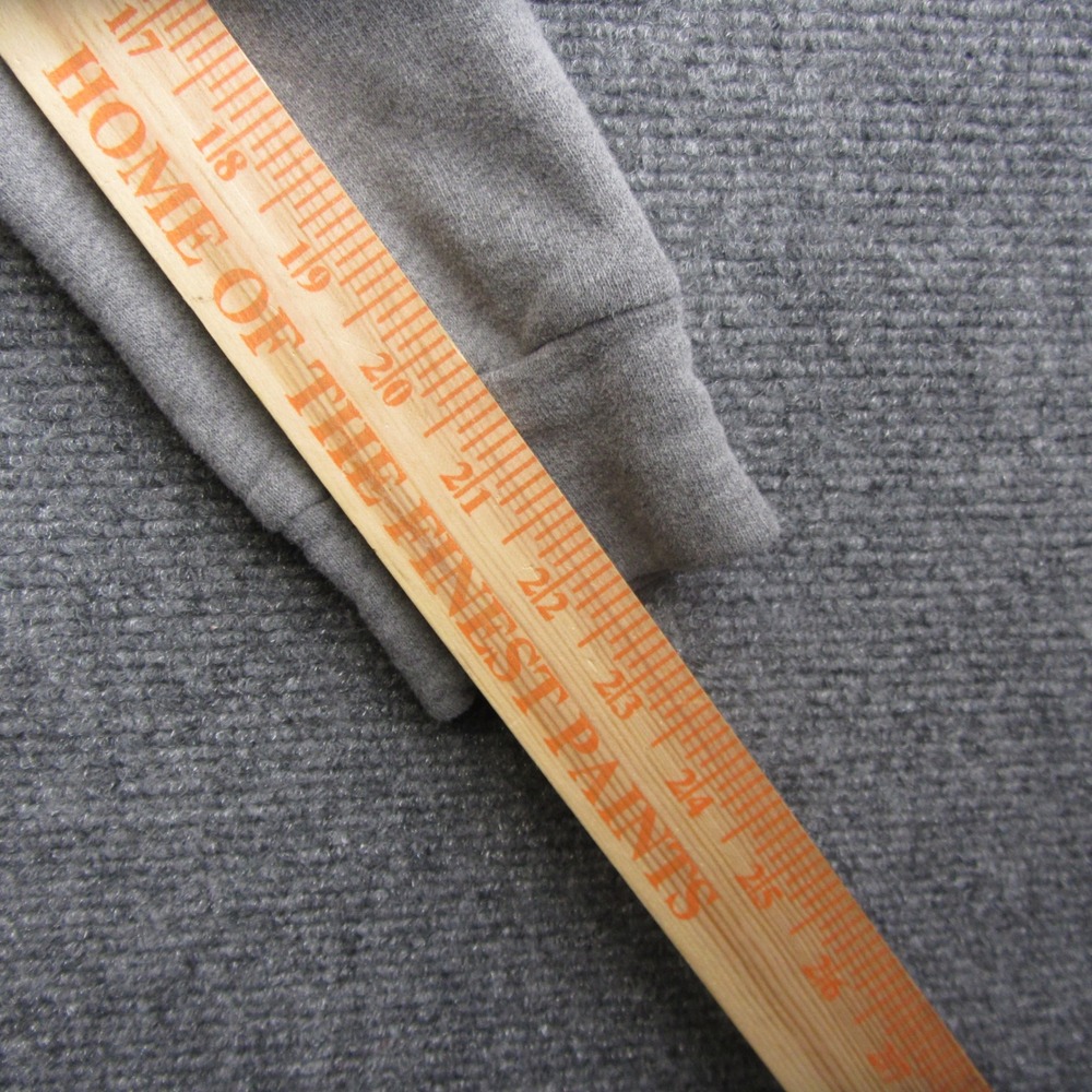 Hollister Full Zip Cropped Hoodie Womens Medium Grey Solid Long Sleeve Y2K 2000s - Picture 7 of 9
